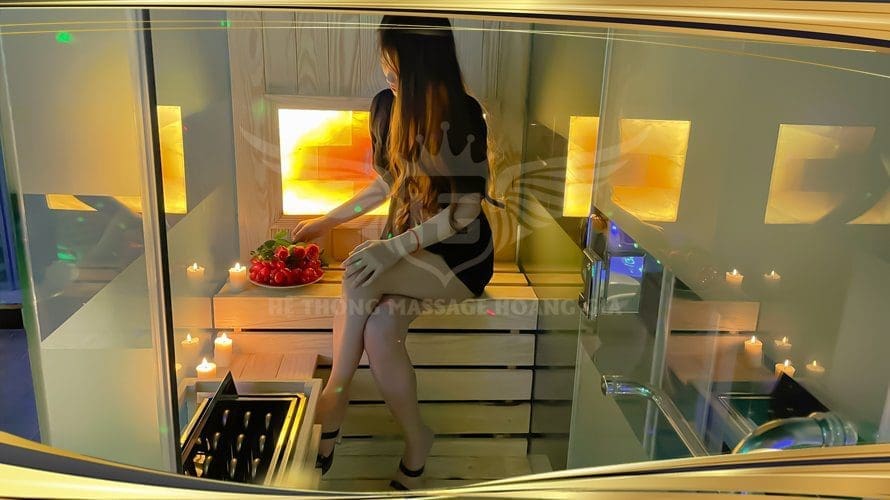 xông hơi tại massage vip