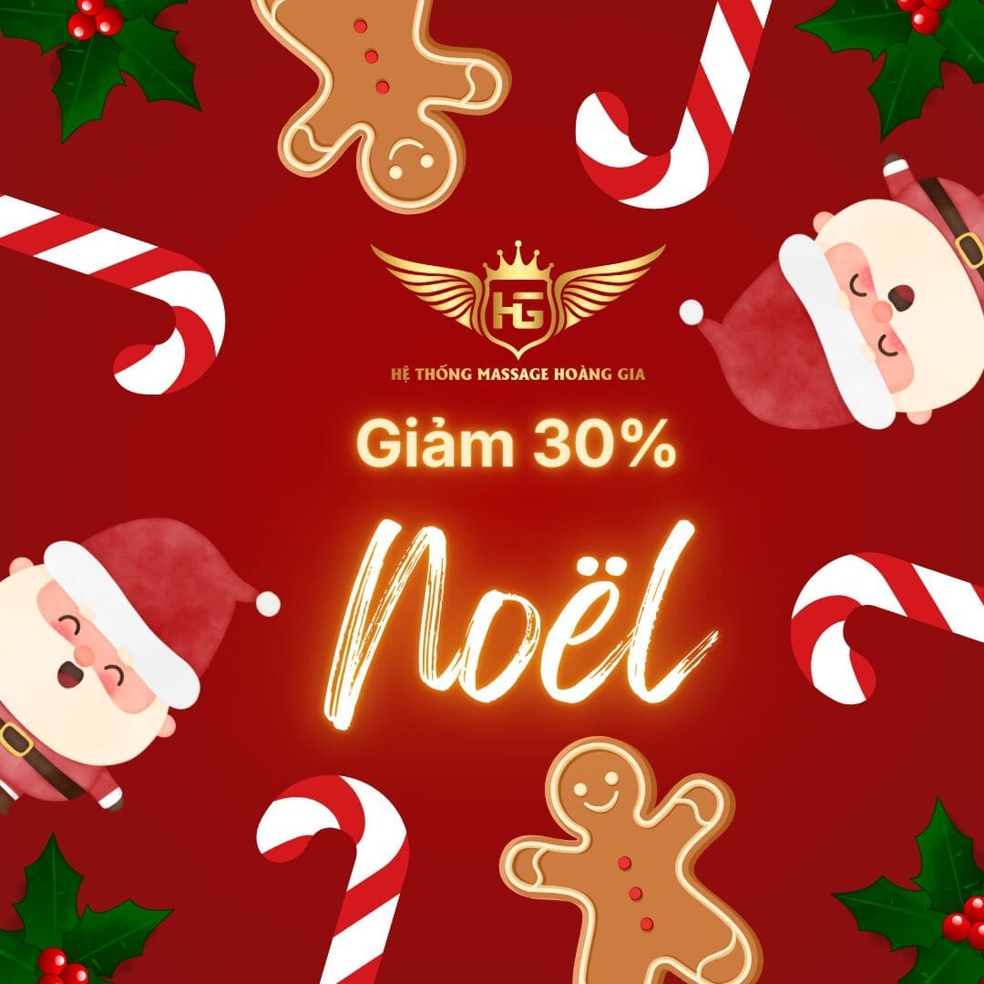 Hệ thống massage Hoàng Gia noel 2025